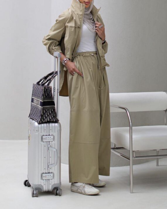 Beige Set (Jacket and Pants)