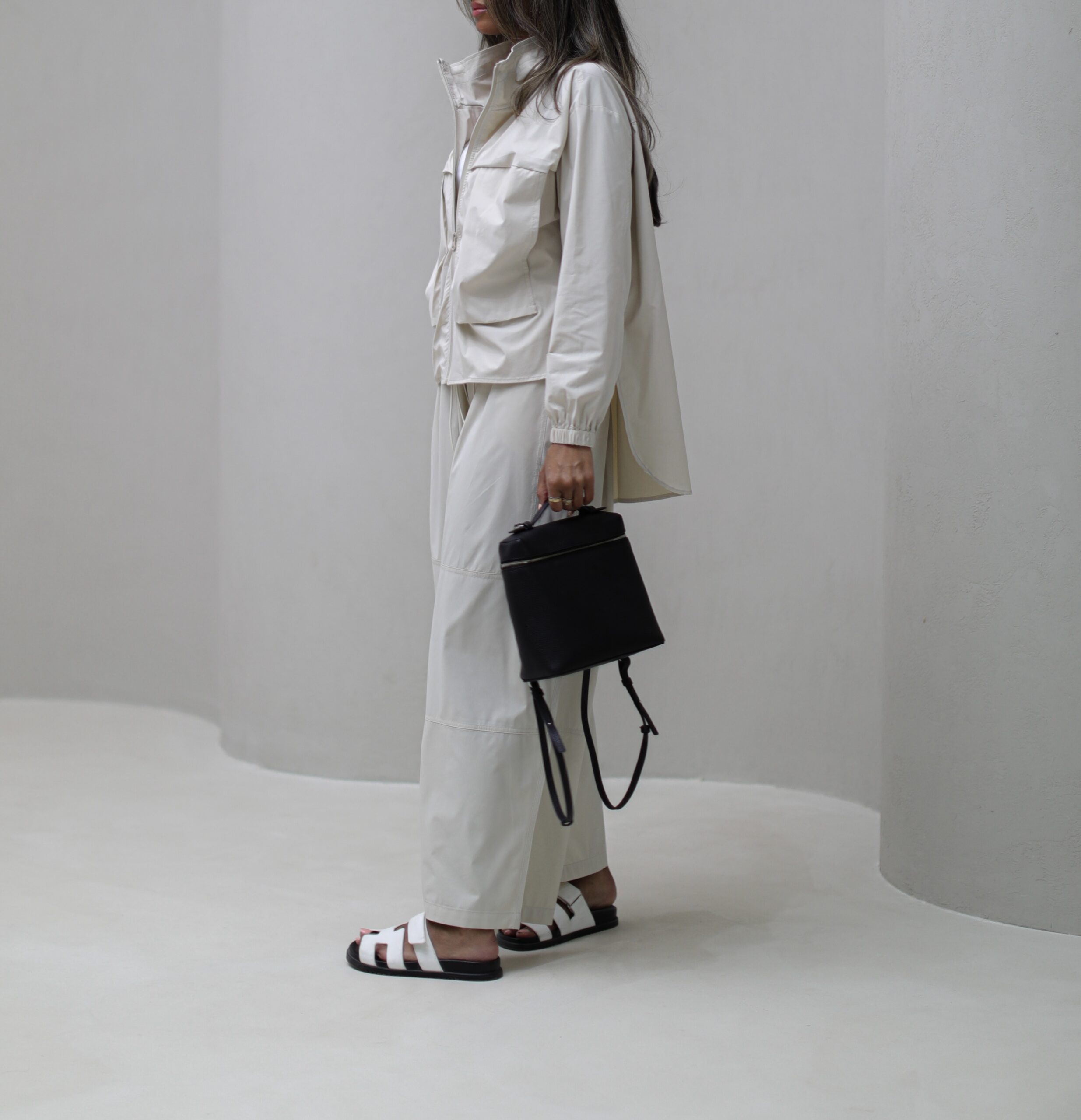 Offwhite Set (Jacket and Pants)