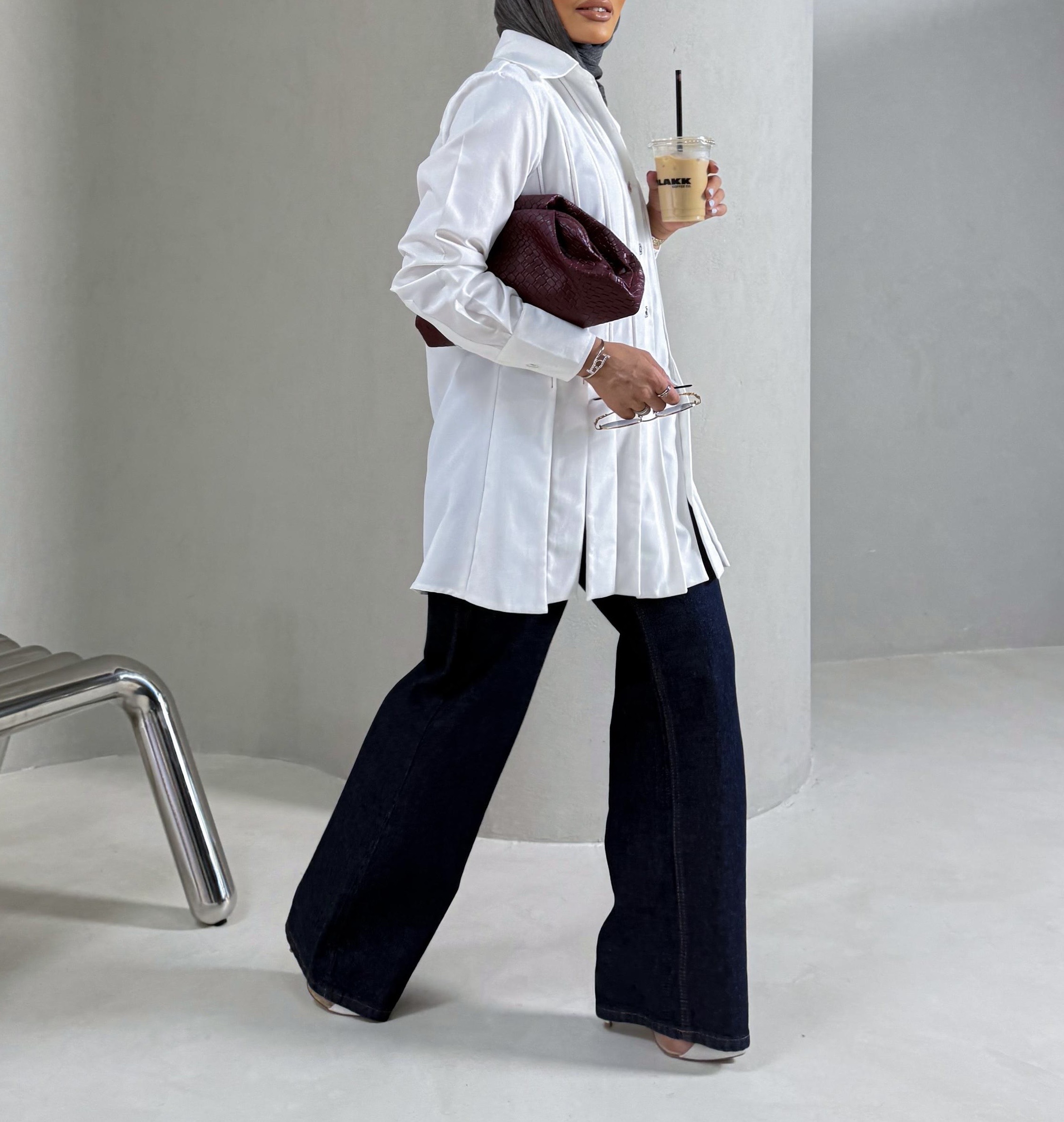 Modern Pleats Blouse 1