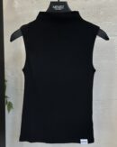 Neck Tank Top (Black)