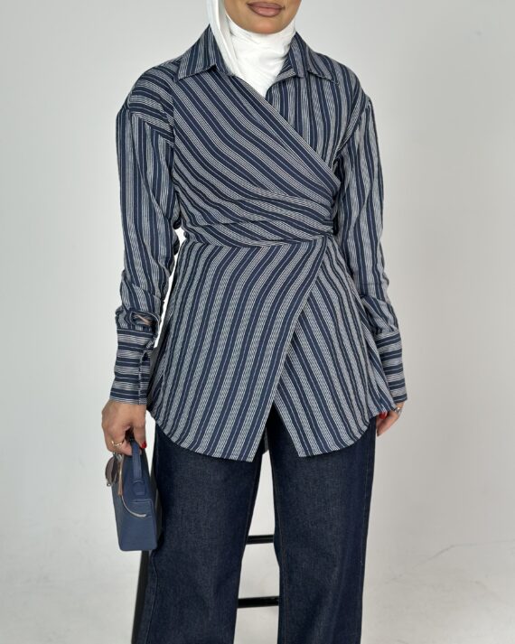 Wrap Belt Blouse